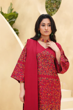 Gulaal 3PC Maroon