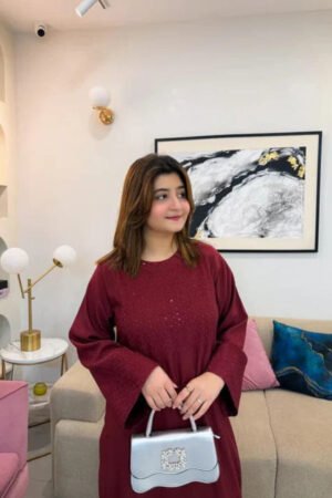 Afrozeh Maroon 2pc